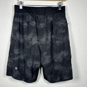 Lululemon T.H.E. Short Luxtreme Liner‎ 9" M7Y24S Running Graphite Grey Black
